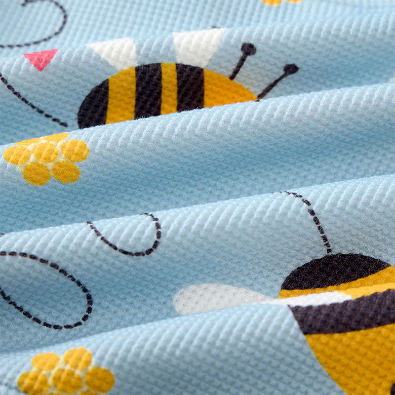 Baby Bee Blue Waffle 2-piece Set - image 8