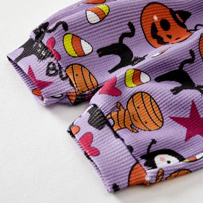 Baby Ghost Bat Pumpkin Waffle 2-piece Set - image 4