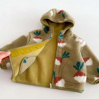 Baby Toddler Cozy Fleece Hooded Jacket or Jeans - image 11