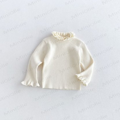 Baby Toddler Quilted Deer Dot Brown Hooded Outerwear Or Beige Leggings Or Beige Sweater Or Brown Sleeveless Dress Or Brown Boot Covers - Sweater - 6-7T - image 5