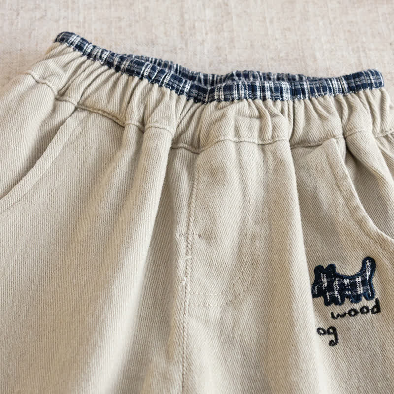 Toddler Casual Check Trim Pants - image 6