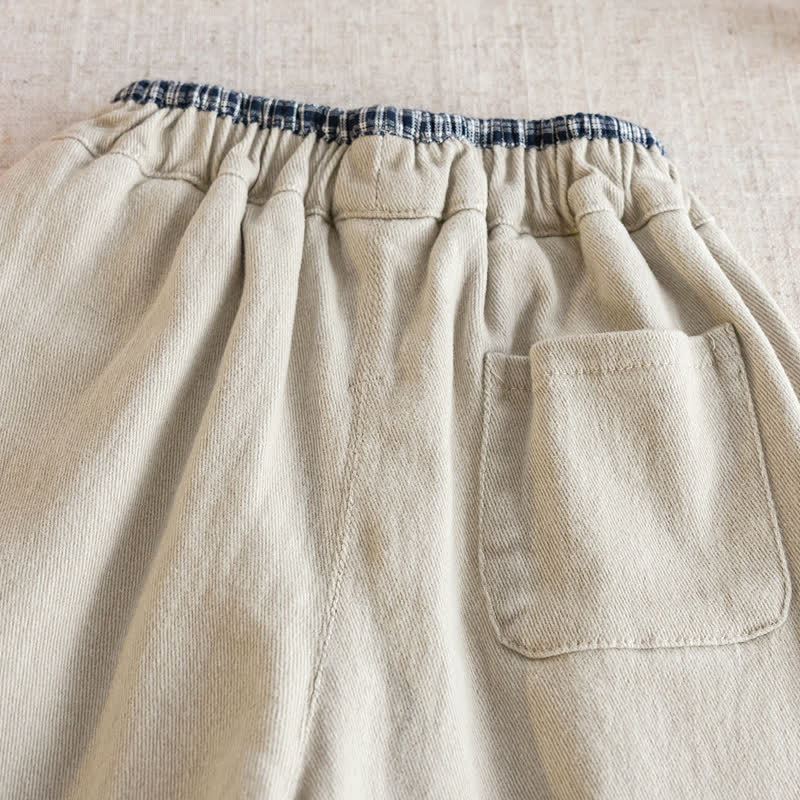 Toddler Casual Check Trim Pants - image 9