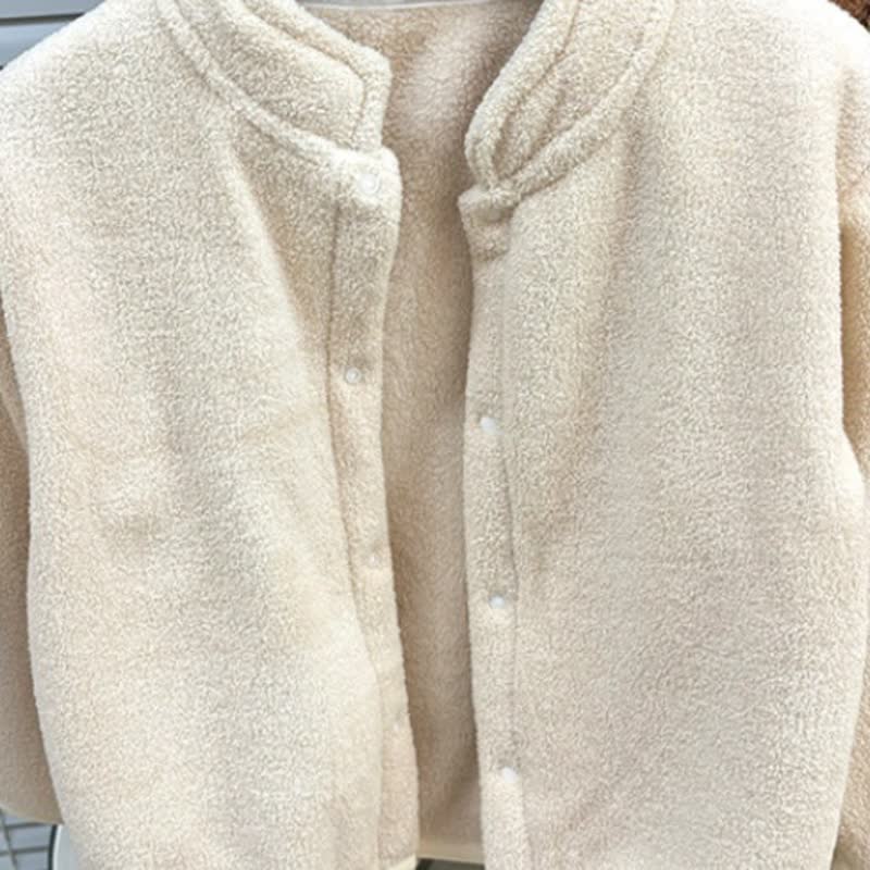 Toddler Cozy Fleece Button Jacket and Pants Set - image 7