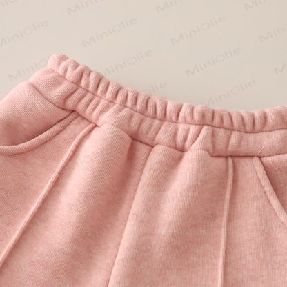 Baby Toddler Girl Quilted Hooded Fleece Three Piece Set - image 9