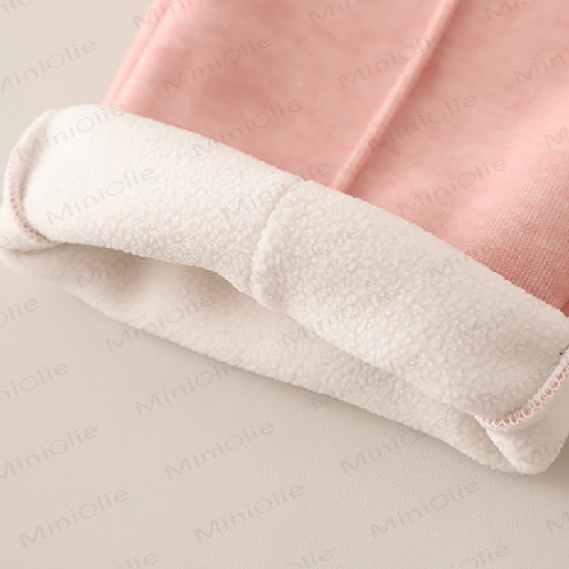Baby Toddler Girl Quilted Hooded Fleece Three Piece Set - image 12