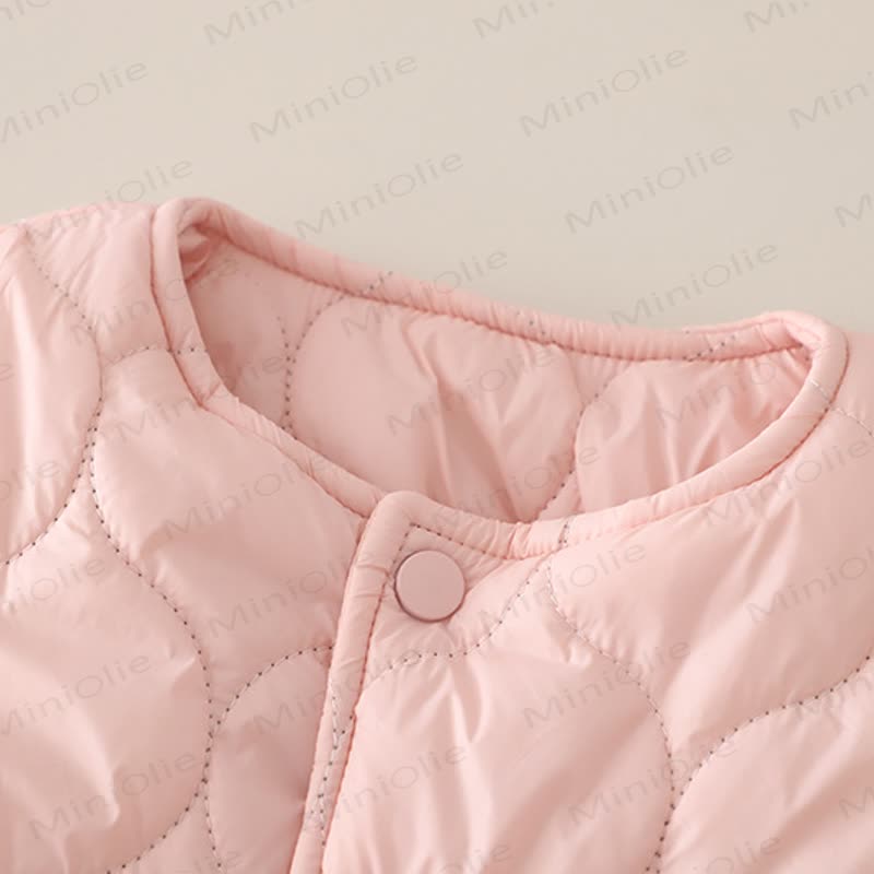 Baby Toddler Girl Quilted Hooded Fleece Three Piece Set - image 13