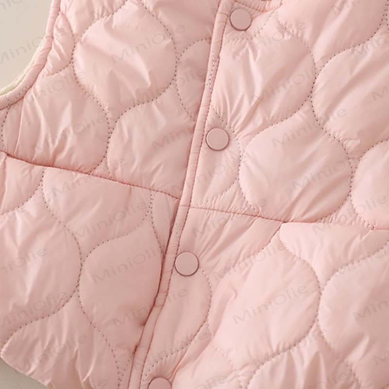 Baby Toddler Girl Quilted Hooded Fleece Three Piece Set - image 14