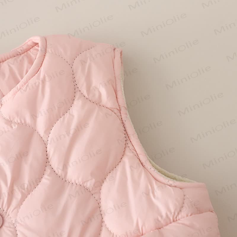 Baby Toddler Girl Quilted Hooded Fleece Three Piece Set - image 15