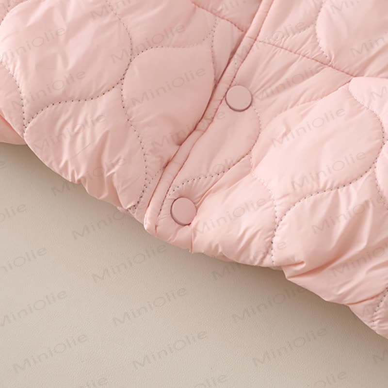 Baby Toddler Girl Quilted Hooded Fleece Three Piece Set - image 16