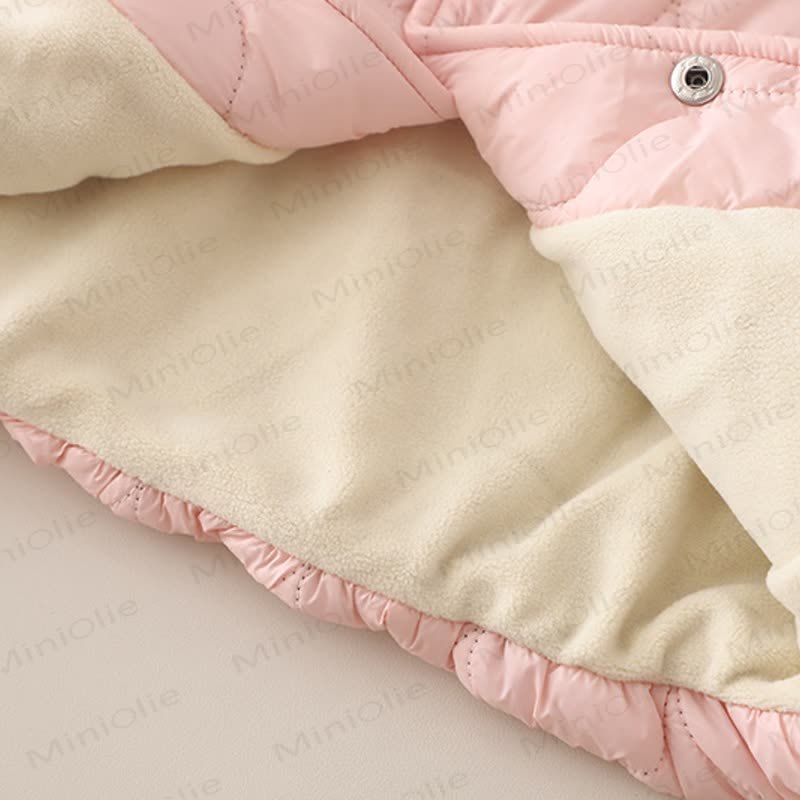 Baby Toddler Girl Quilted Hooded Fleece Three Piece Set - image 17