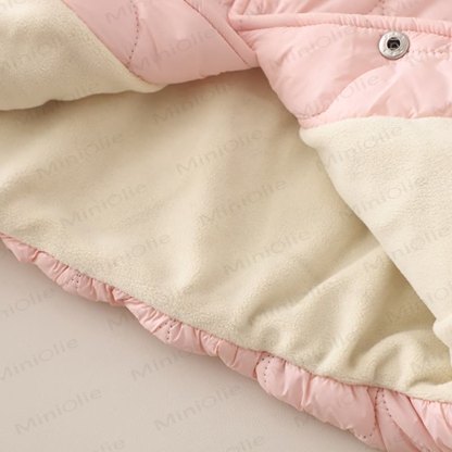 Baby Toddler Girl Quilted Hooded Fleece Three Piece Set - image 17