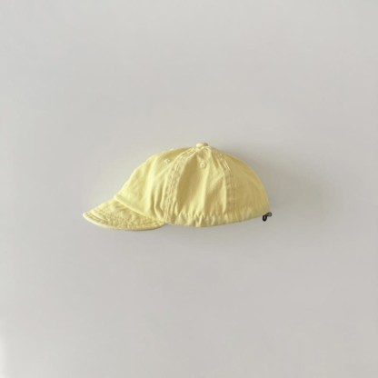 Baby Toddler Chic Washed Peaked Cap - Yellow - 6M-3T - image 12