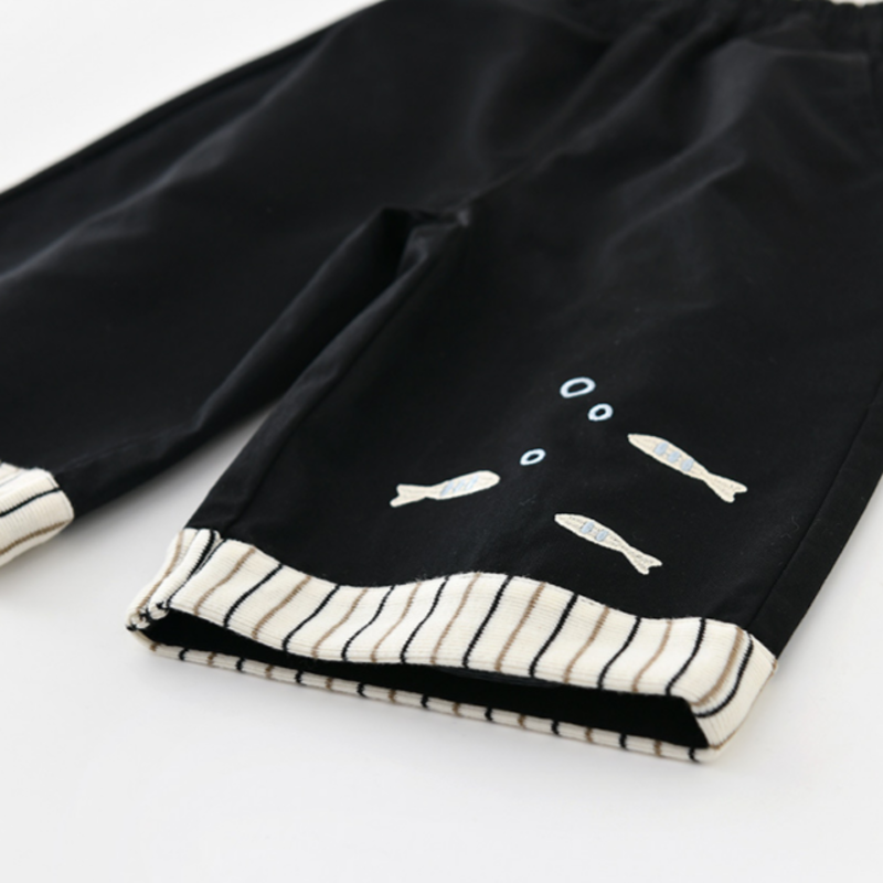 Baby Toddler Penguin Striped Sweatshirt or Fish Pants - image 10