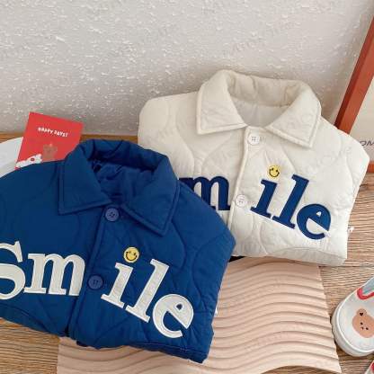 SMILE Baby Toddler Polo Quilted Coat - image 5