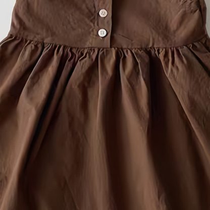 Toddler Baby Girl Solid Color Camisole Dress - image 6