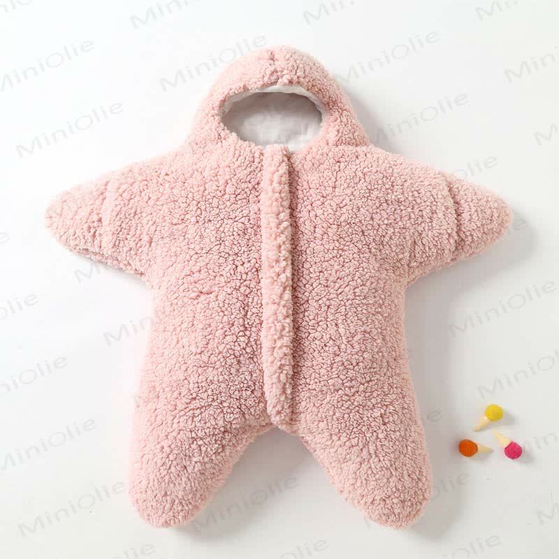 Baby Newborn Starfish Warm Sleeping Bag  - Pink - 0-6M - image 1