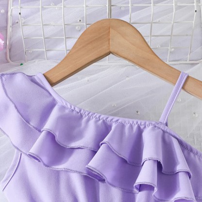 Toddler Flower Bow Tulle Charming Dress - image 13