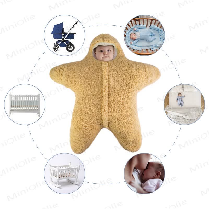 Baby Newborn Starfish Warm Sleeping Bag  - image 9