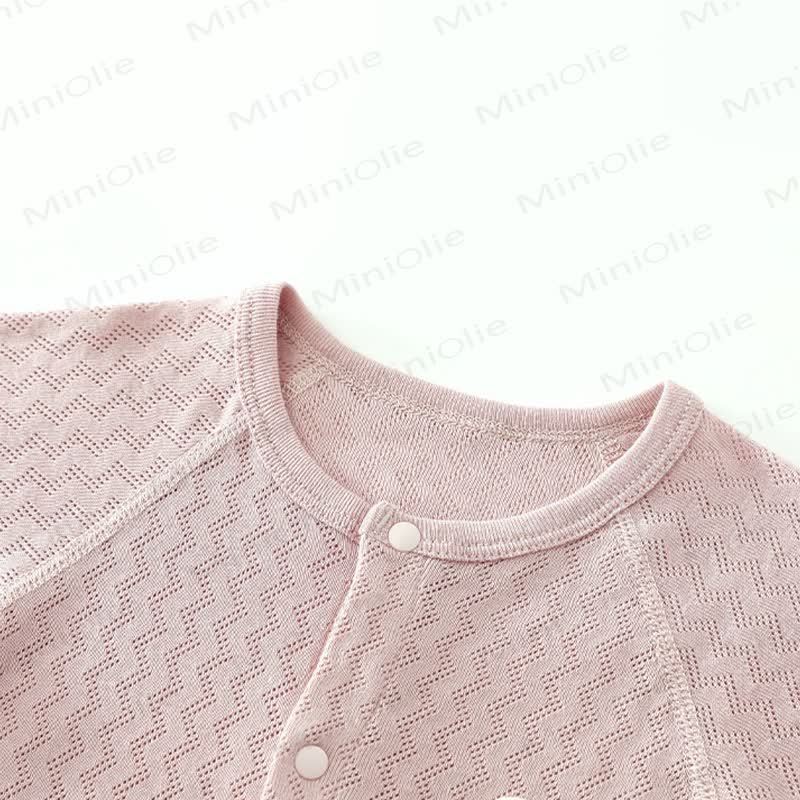 Baby Pure Cotton Textured Romper - image 7