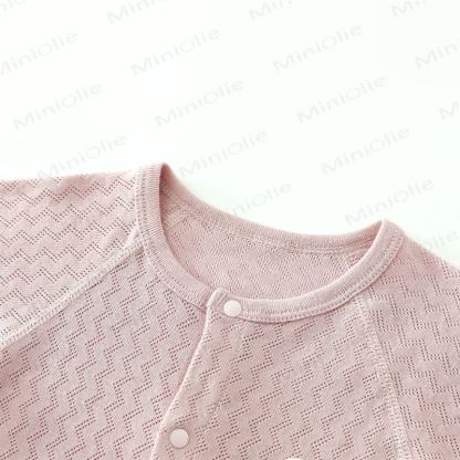 Baby Pure Cotton Textured Romper - image 7