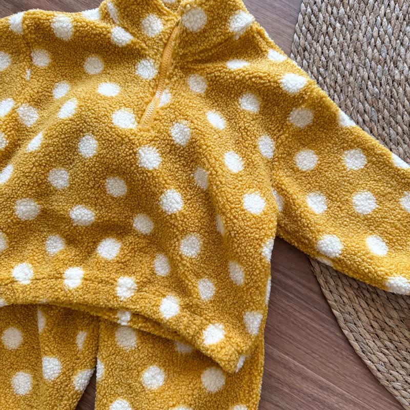 Toddler Kid Dot Sherpa 2-piece Set - image 9