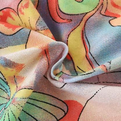 Toddler Colorful Abstract Butterfly Lovely Dress - image 8