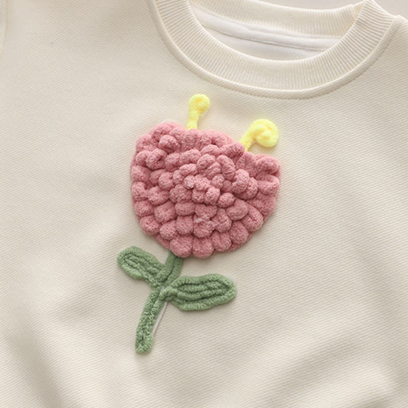 Toddler 2-Piece Lovely Flower Denim Set - image 7