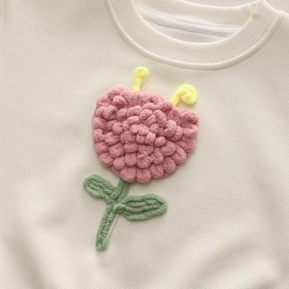 Toddler 2-Piece Lovely Flower Denim Set - image 7