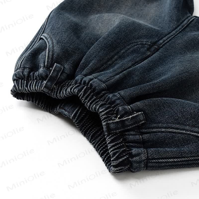 GOOD LUCK Baby Toddler Bear Jean Pants - image 6