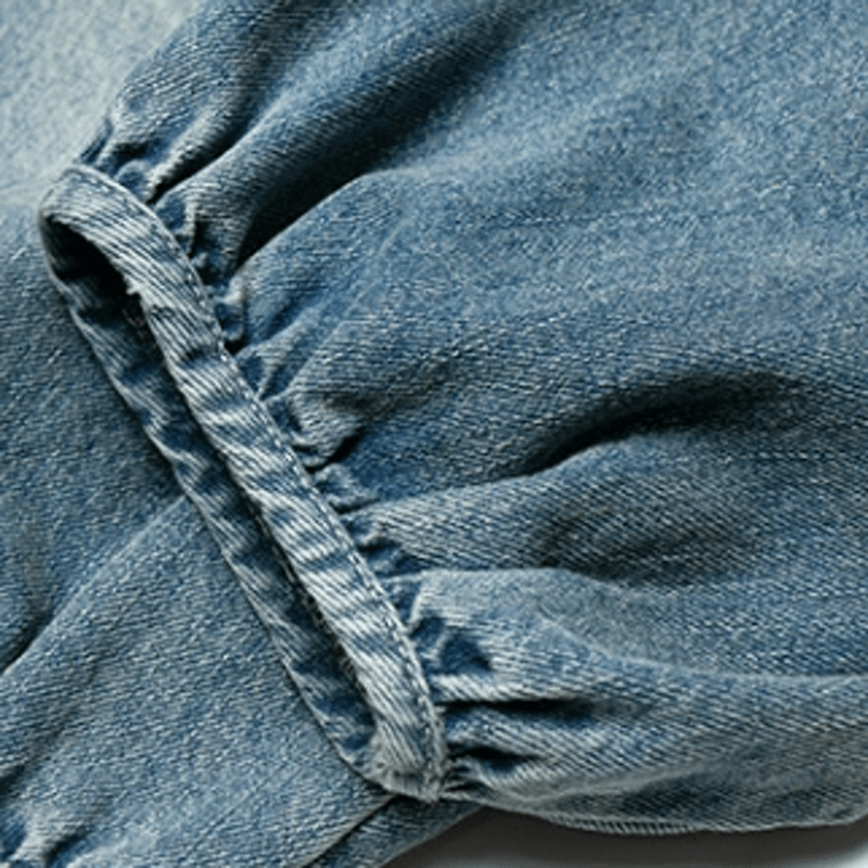 Toddler Simple Denim Jogger Pants - image 7