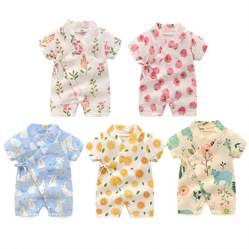 Baby Kimono Romper - image 1