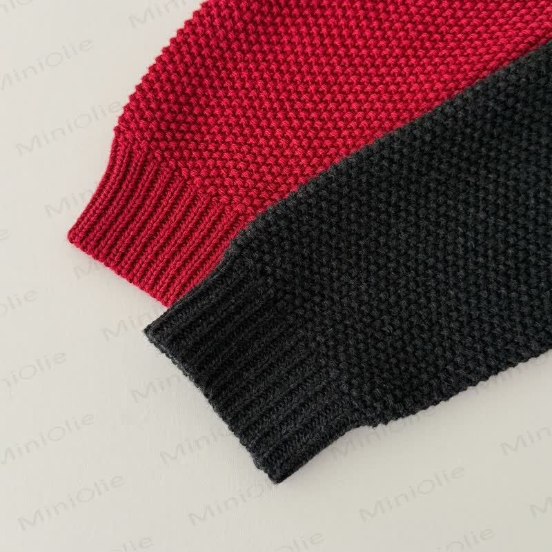 Baby Knit Solid Color Polo Bodysuit - image 7