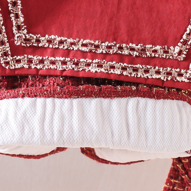 Baby Toddler Bow Sweet Red Set - image 9