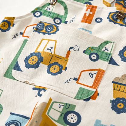 Baby Toddler Car Truck Overalls - image 6
