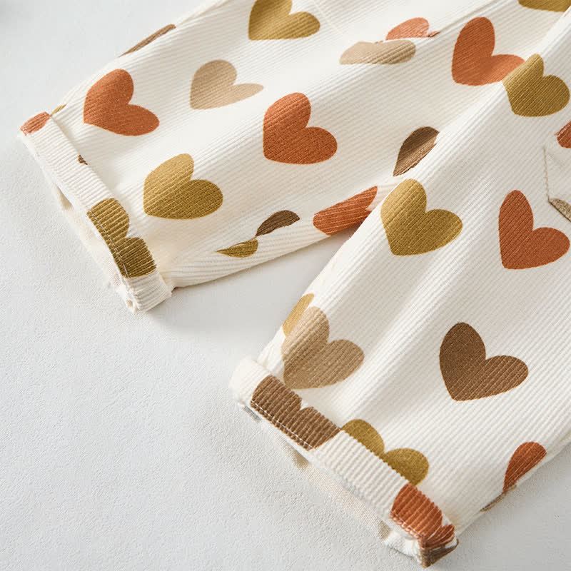 Baby Toddler Heart Cord Pants - image 4