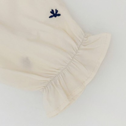 Toddler Baby Girls White Long Sleeve Top or Gingham Pinafore - image 5
