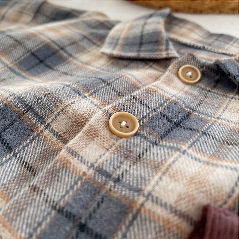 Baby Toddler Boy Plaid 2-piece Set - image 12