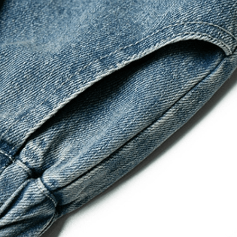 Toddler Simple Denim Jogger Pants - image 6