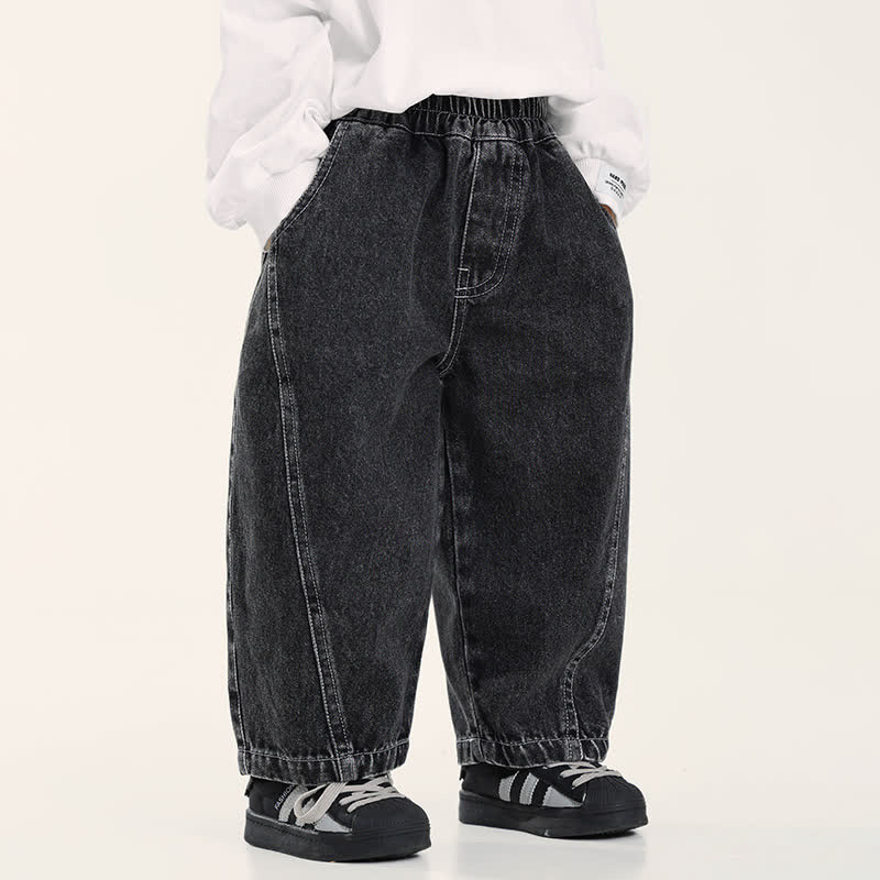 Toddler Boys Black Denim Pants - image 3