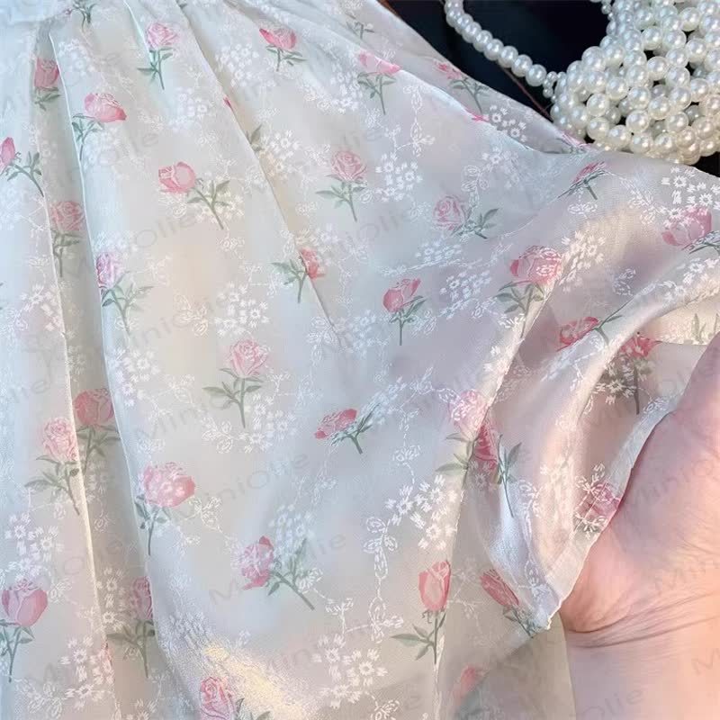 Toddler Kid Girl Flower Bows Dress - image 4