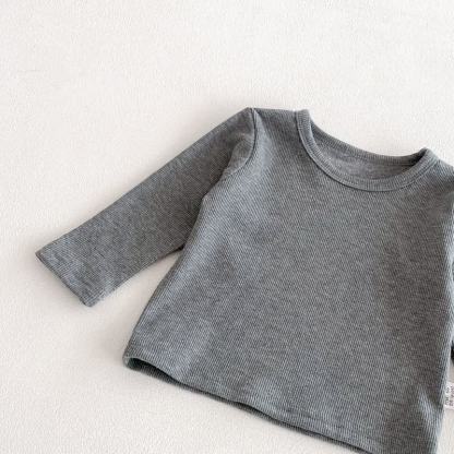 Baby Leopard Print Overalls & Grey Top - image 10