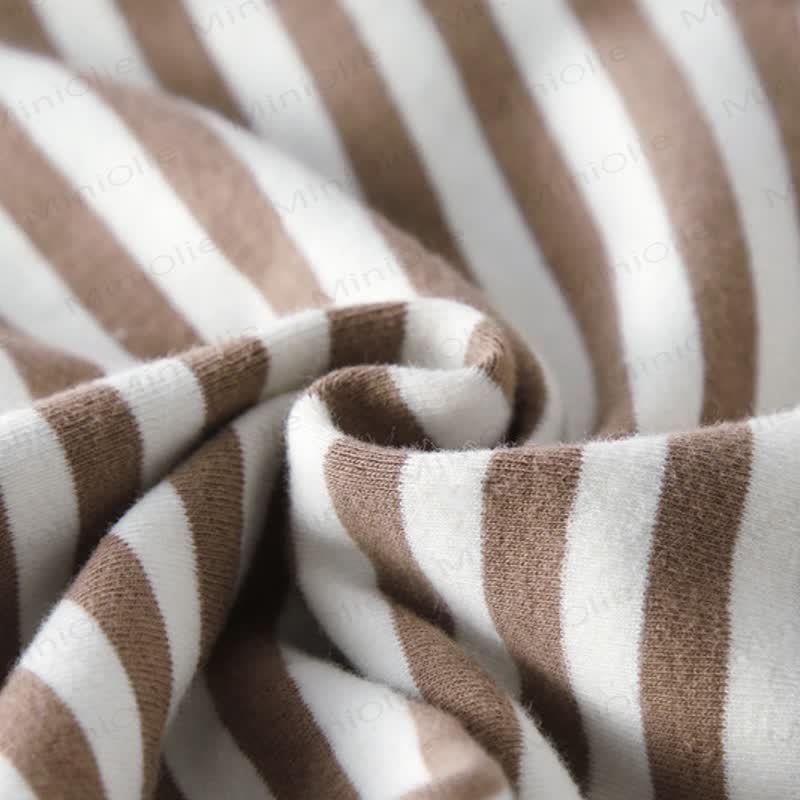 Baby Striped All-Cotton Bodysuit - image 8