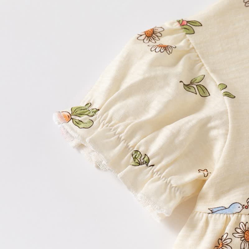 Baby Toddler Girls Bunny/Dot Print Summer Dress - image 8