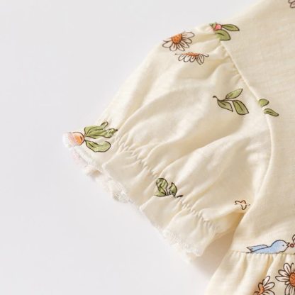 Baby Toddler Girls Bunny/Dot Print Summer Dress - image 8