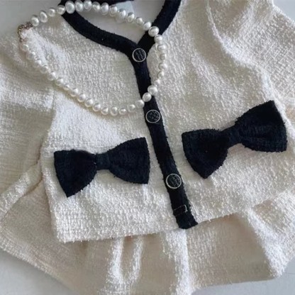 Baby 2-Piece Sweet Bow Fair Girl Set - image 8