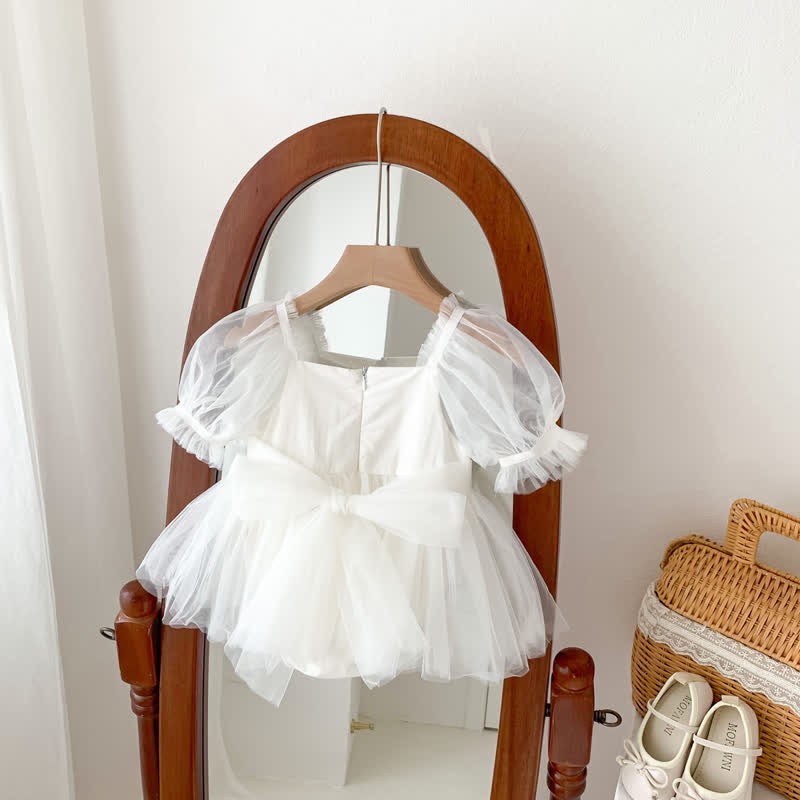 Baby Solid Color Tutu Skirted Bodysuit - image 11