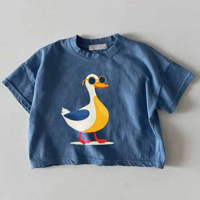 Baby Blue Cool Goose T-shirt - Blue - 18-24M - image 1