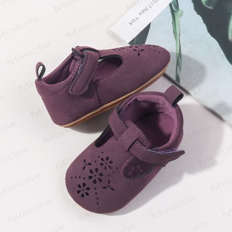 Baby Girl Lovely Flower Design Shoes - image 10