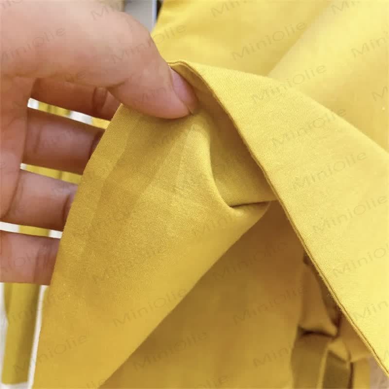 Toddler 2-Piece Yellow Dots Set with Hat - image 10