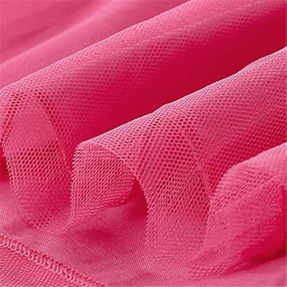 Toddler Youthful Flower Tulle Pink Dress - image 6